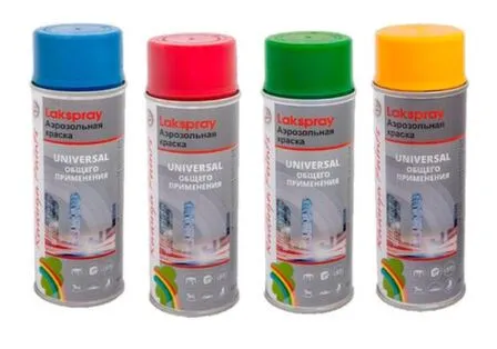 Купить Аэрозольная краска Радуга общего применения зеленая 400 мл в интернет-магазине Akvilon.kz
