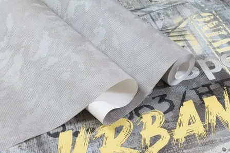 Купить Обои виниловые на флизелиновой основе Урбан, база, коричневый, 1,06x10 м, Артекс в интернет-магазине Akvilon.kz