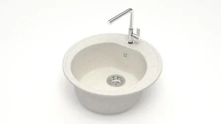 Купить Мойка матовая модель 3 без сифона, ZETT lab Хлопок в интернет-магазине Akvilon.kz