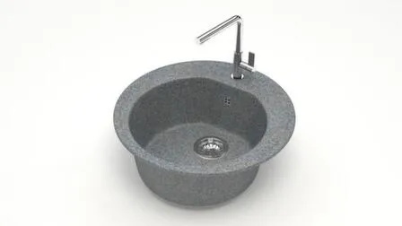 Купить Мойка матовая модель 3 без сифона, ZETT lab Темно-серый в интернет-магазине Akvilon.kz