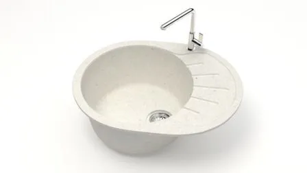 Купить Мойка матовая модель 10 без сифона и отверстия под смеситель, ZETT lab Хлопок в интернет-магазине Akvilon.kz