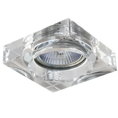 Купить Светильник MR16 встраиваемый/GU10 LUI MINI хром/прозрачный Lightstar в интернет-магазине Akvilon.kz