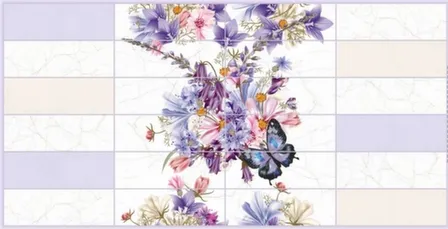 Купить Панель ПВХ 955x480мм Космея в интернет-магазине Akvilon.kz