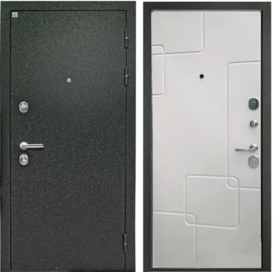 Купить Дверь металлическая Гранит супермат латте /Лев Шелк АЛМАЗ Правое 960 в интернет-магазине Akvilon.kz