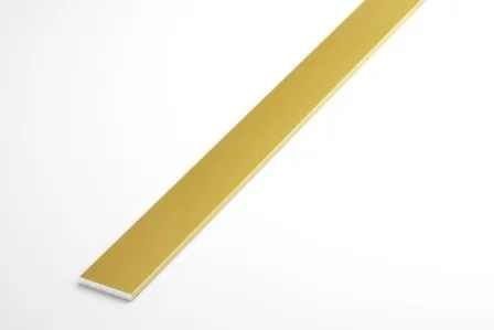 Купить Штанга плоская 40x2x1000 мм золото,Лука в интернет-магазине Akvilon.kz