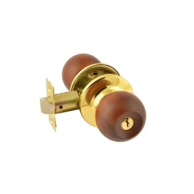 Купить Защелка межкомнатная ЗШ-01 ключ/фиксатор Нора-М Темное дерево в интернет-магазине Akvilon.kz