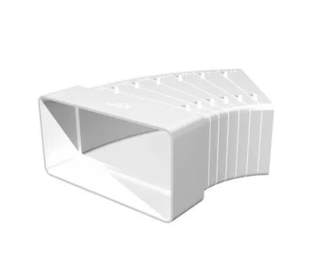 Купить Колено горизонтальное 45°/55x110мм, Era в интернет-магазине Akvilon.kz