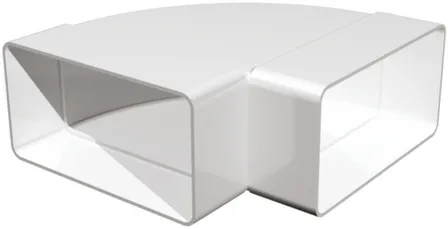 Купить Колено горизонтальное 90°/60x204мм, Era в интернет-магазине Akvilon.kz