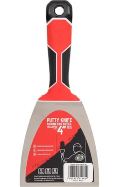 Купить Шпатель малярный из нержавеющей стали 100 мм, трёхкомп. ручка, Олейник в интернет-магазине Akvilon.kz