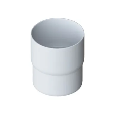 Купить Муфта трубы, ПВХ, белая, АльтаПрофиль в интернет-магазине Akvilon.kz