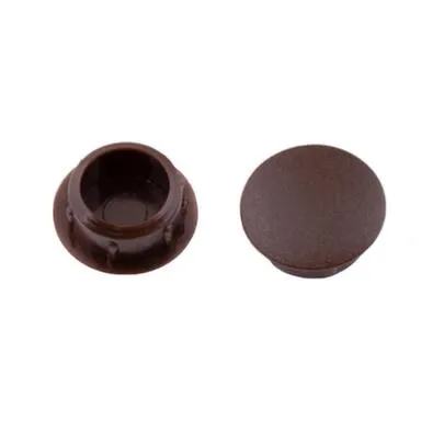 Купить Заглушки декоративные 8 мм, темно-коричневый, 35 шт, Стройбат в интернет-магазине Akvilon.kz