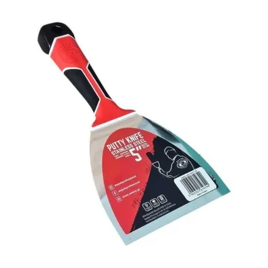 Купить Шпатель малярный из нержавеющей стали 130 мм, трёхкомп. ручка, Олейник в интернет-магазине Akvilon.kz