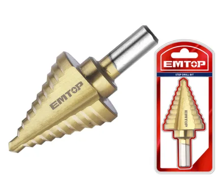 Купить Сверло ступенчатое диаметр 6-35 мм, EMTOP в интернет-магазине Akvilon.kz