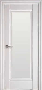 Купить Дверь межкомнатная Элегант Престиж остекленное Белый матовый 700 НОВЫЙ СТИЛЬ в интернет-магазине Akvilon.kz