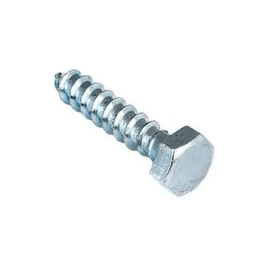 Купить Болт сантехнический DIN 571 6x30 (белый цинк 6 шт), Стройбат в интернет-магазине Akvilon.kz