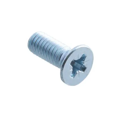 Купить Винт пот. DIN 965 М6x20 (белый цинк 10 шт), Стройбат в интернет-магазине Akvilon.kz