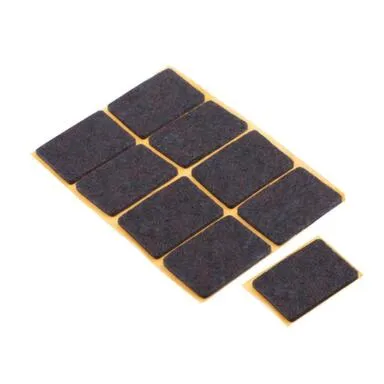 Купить Пункт фетровый самоклеящийся 25x35 мм, темный, 9 шт, Стройбат в интернет-магазине Akvilon.kz