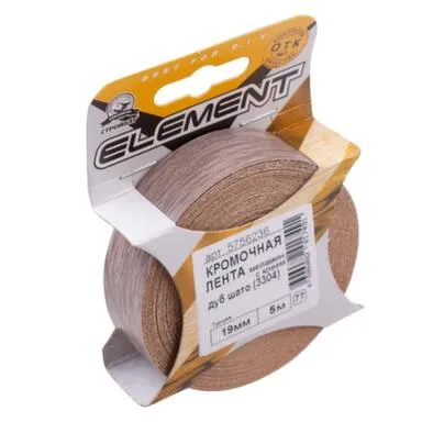 Купить Кромочная лента меламиновая с клеем 19 мм (20031), дуб шато, 5 м, Стройбат в интернет-магазине Akvilon.kz