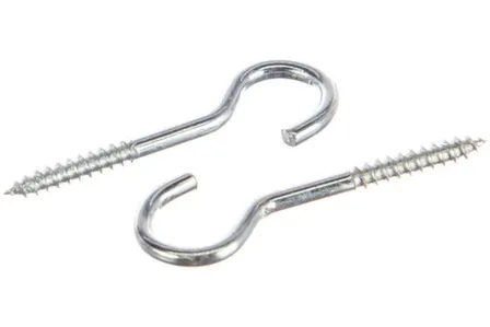 Купить Крюк-полукольцо 5x40 (белый цинк 2 шт), Стройбат в интернет-магазине Akvilon.kz