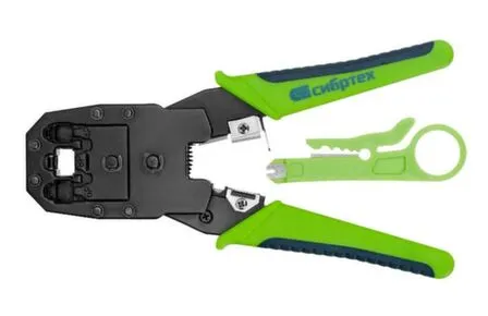 Купить Клещи для обжима телефонных и компьютерных клемм, Сибртех в интернет-магазине Akvilon.kz