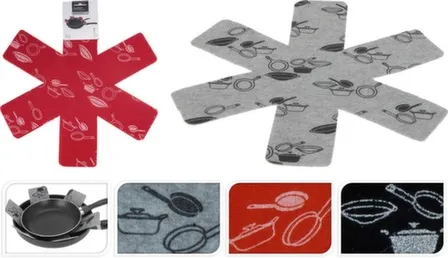 Купить Прокладка защитная для сковороды, диаметр 38 см, набор 3 шт, в ассортименте, Koopman в интернет-магазине Akvilon.kz