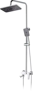 Купить Душевой комплект со смесителем, хром, Daiva в интернет-магазине Akvilon.kz