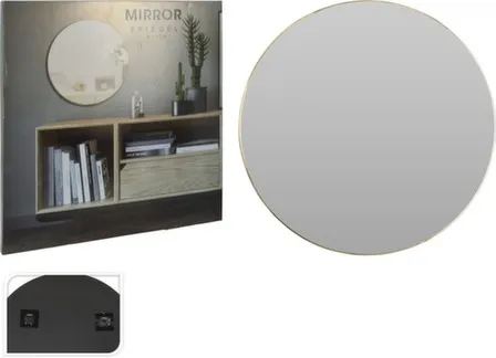 Купить Зеркало настенное, диаметр 55 см, Koopman в интернет-магазине Akvilon.kz