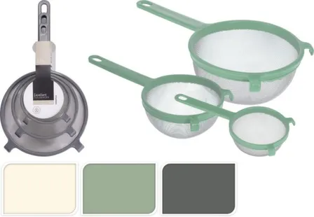 Купить Сито, набор из 3 штук, диаметр в ассортименте, Koopman в интернет-магазине Akvilon.kz Купить Сито, набор из 3 штук, диаметр в ассортименте, Koopman в интернет-магазине Akvilon.kz