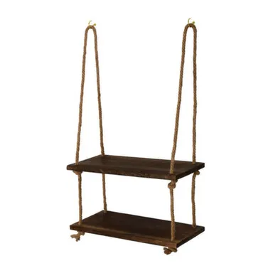 Купить Полка на канатах Tivat, 2 яруса, QWERTY в интернет-магазине Akvilon.kz