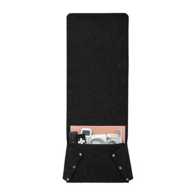 Купить Органайзер для дивана/кресла из фетра 32x6x80 см, 3,8 л темно-серый, QWERTY в интернет-магазине Akvilon.kz