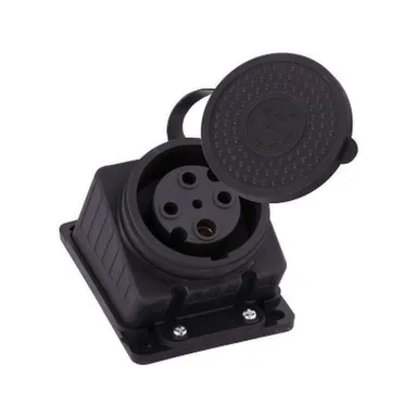 Купить Розетка настенная, угловая, 3Р+Е 32А IP44 UNIVersal в интернет-магазине Akvilon.kz