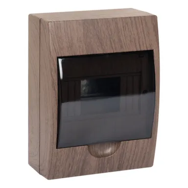 Купить EKF Щит навесной 6 модулей IP41 (220x180x95мм) темное дерево в интернет-магазине Akvilon.kz