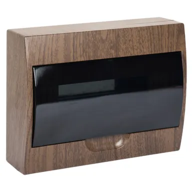 Купить EKF Щит навесной 12 модулей IP41 (220x280x95мм) темное дерево в интернет-магазине Akvilon.kz