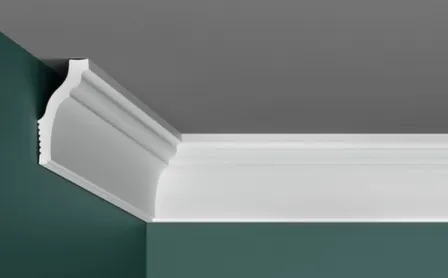 Купить Плинтус потолочный 55x20x2000мм в интернет-магазине Akvilon.kz