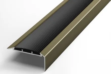 Купить Порог на ступени 57,7x27,7x2700 мм,бронза анод, Лука в интернет-магазине Akvilon.kz