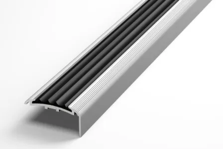 Купить Порог на ступени 40x20x2700 мм,серебро анод, Лука в интернет-магазине Akvilon.kz