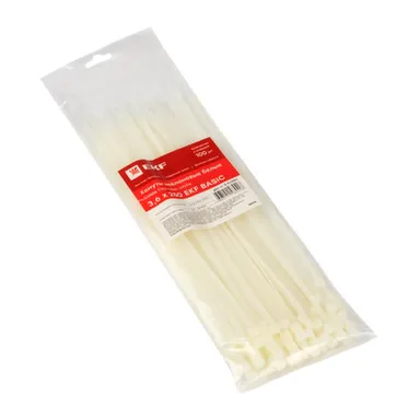 Купить Хомут кабельный 3,6x250 мм (100шт)/EKF в интернет-магазине Akvilon.kz