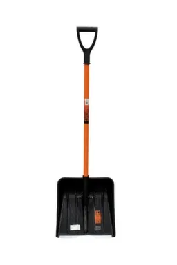 Купить Лопата снеговая 400x400, алюминиевая планка, SIBIR в интернет-магазине Akvilon.kz