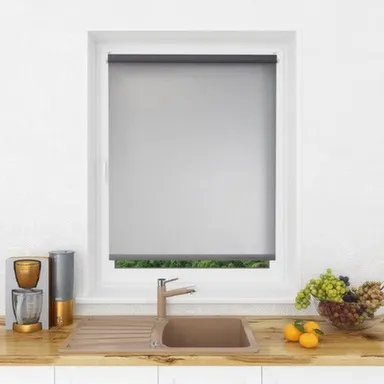 Купить Штора рулонная ДЖИНС LM 44-03 120x170см серый, Lm Decor в интернет-магазине Akvilon.kz