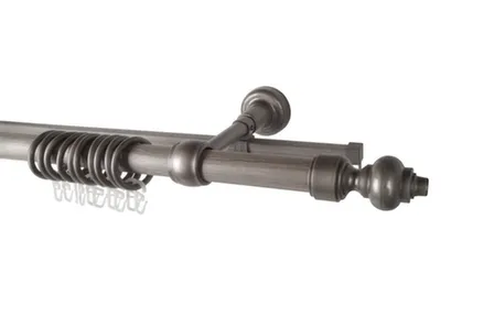 Купить Карниз Морена двухрядный пластик d28мм 240см, Delfa в интернет-магазине Akvilon.kz