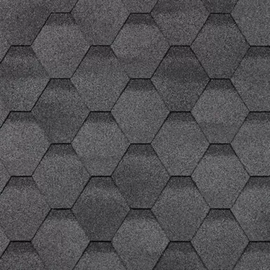 Купить Черепица гибкая SHINGLAS Финская Соната серый (3 м2) в интернет-магазине Akvilon.kz