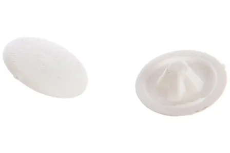 Купить Заглушки на шуруп №3 (белый 40 шт), Стройбат в интернет-магазине Akvilon.kz