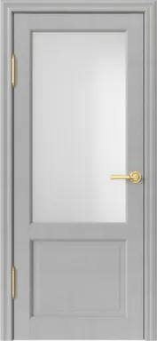 Купить Дверь межкомнатная КЛАССИК ПД-50002 Остекленное Лофт светлый 800 800 UBERTURE в интернет-магазине Akvilon.kz