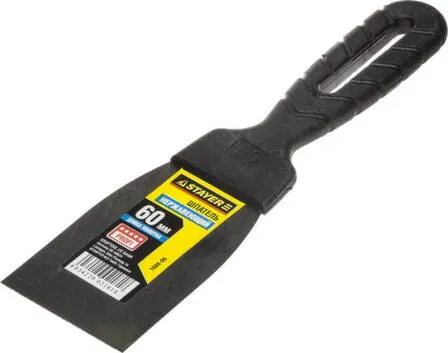 Купить Шпатель нержавеющий, с пластмассовой ручкой, 60 мм, STAYER в интернет-магазине Akvilon.kz