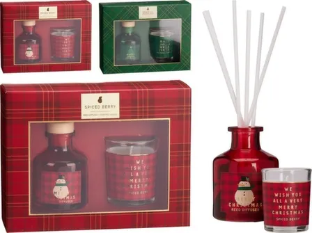 Купить Ароматизатор воздуха для помещений: диффузор 30 мл, палочки, свеча залитая в стакан, размер 5x6 см, в ассортименте, Koopman в интернет-магазине Akvilon.kz