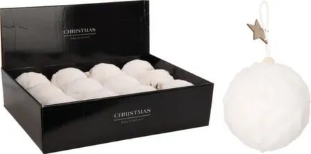 Купить Ёлочное украшение Шар, диаметр 12 см, Koopman в интернет-магазине Akvilon.kz