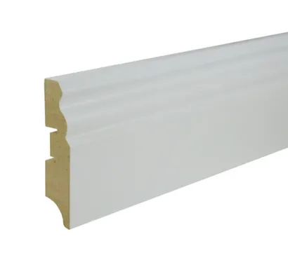 Купить SP Paint Плинтус МДФ 70x16x2400 мм белый 70 Белый в интернет-магазине Akvilon.kz