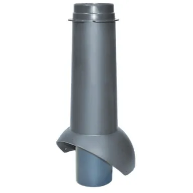 Купить Выход канализационный 110 мм (серый) в интернет-магазине Akvilon.kz