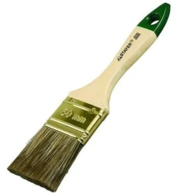 Купить Кисть плоская "Лазурь-Стандарт", 50 мм, для текучих ЛКМ, STAYER в интернет-магазине Akvilon.kz