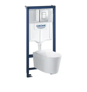 Купить Комплект GROHE Инсталляция 38772001 с подвесным унитазом VILONTY Joy в интернет-магазине Akvilon.kz